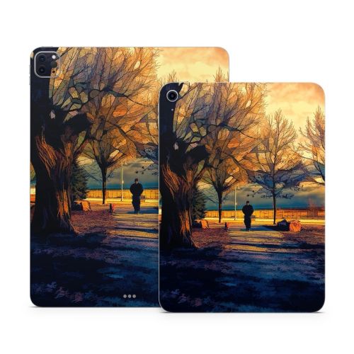 Man and Dog Apple iPad Series Skin