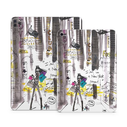 My New York Mood Apple iPad Series Skin