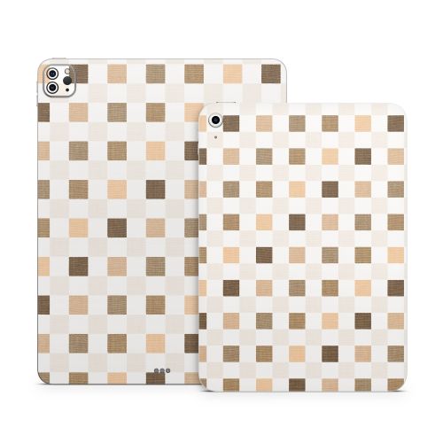 Neutral Checker Apple iPad Series Skin