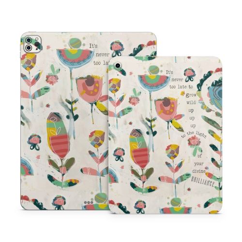 It's Never Too Late Apple iPad Series Skin