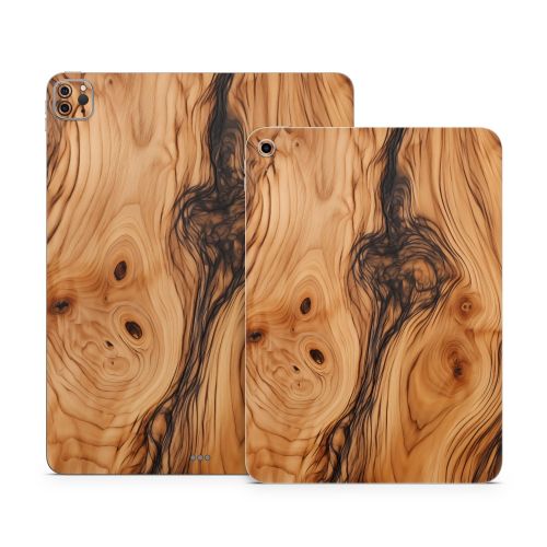 Olive Wood Apple iPad Series Skin