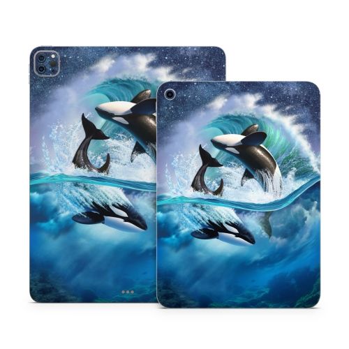 Orca Wave Apple iPad Series Skin