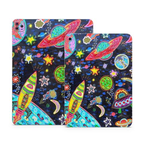Out to Space Apple iPad Skin