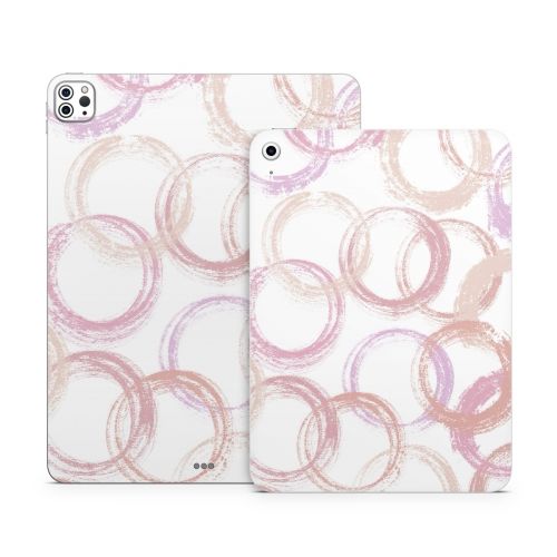 Pink Circles Apple iPad Series Skin