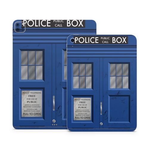 Police Box Apple iPad Series Skin