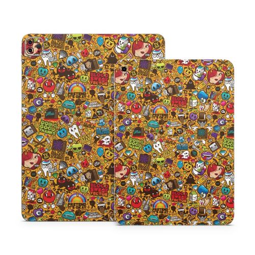 Psychedelic Apple iPad Series Skin
