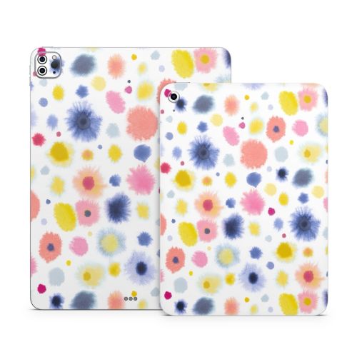 Red Blue Dots Apple iPad Series Skin
