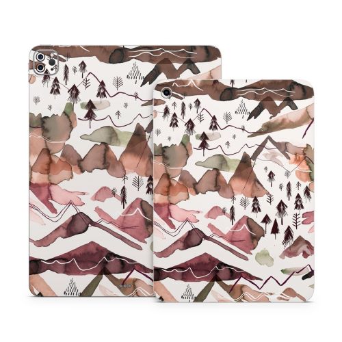 Red Mountains Apple iPad Series Skin