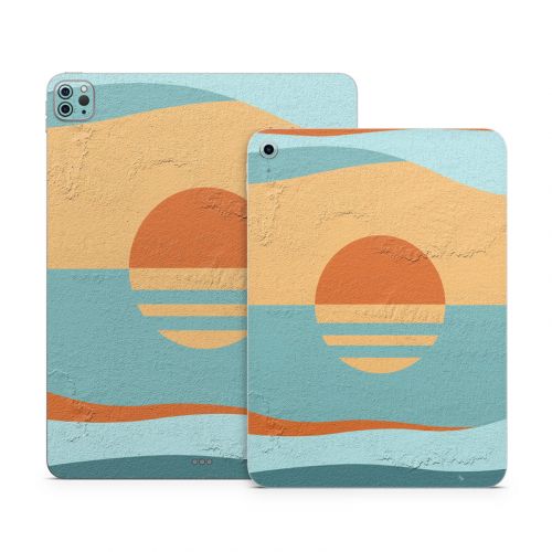 Retro Sunset Apple iPad Series Skin