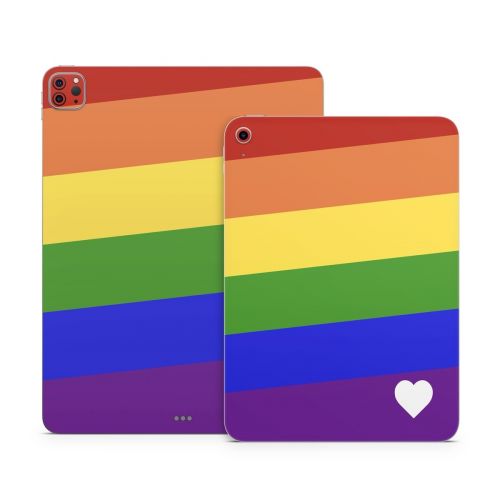 Rainbow Stripe Apple iPad Series Skin