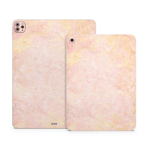 Rose Gold Marble Apple iPad Skin