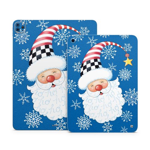 Santa Snowflake Apple iPad Series Skin