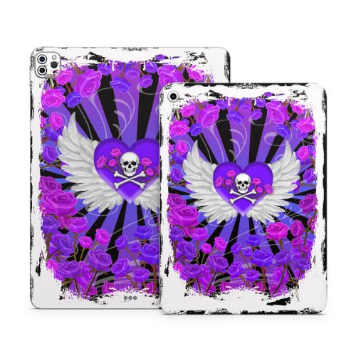 Skull and Roses Apple iPad Series Skin