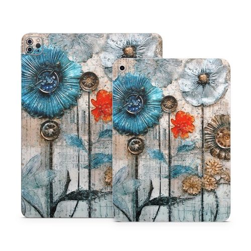 Steampunk Flowers Apple iPad Series Skin