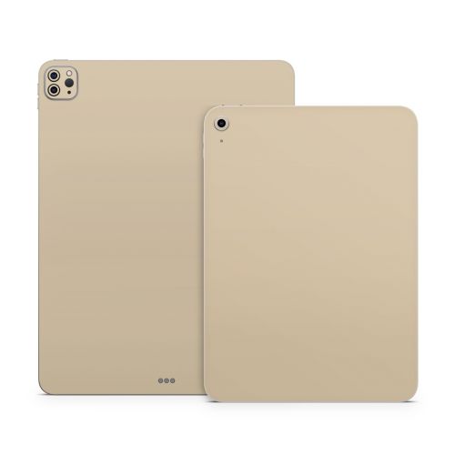 Solid State Beige Apple iPad Series Skin