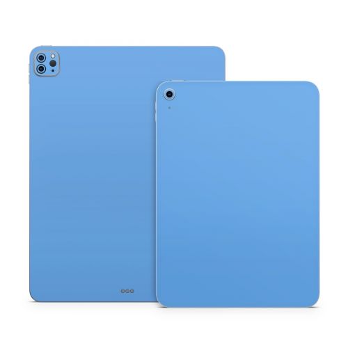 Solid State Blue Apple iPad Skin