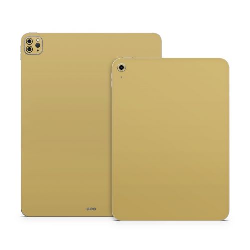 Solid State Mustard Apple iPad Series Skin