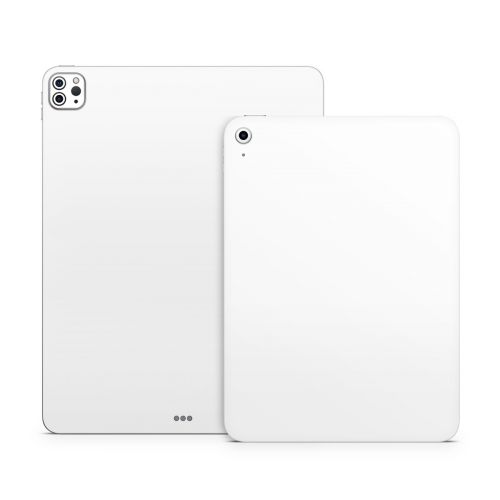 Solid State White Apple iPad Skin