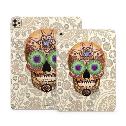Sugar Skull Bone Apple iPad Series Skin