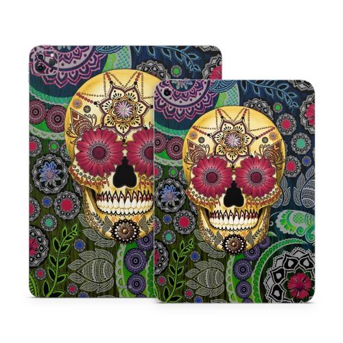 Sugar Skull Paisley Apple iPad Series Skin