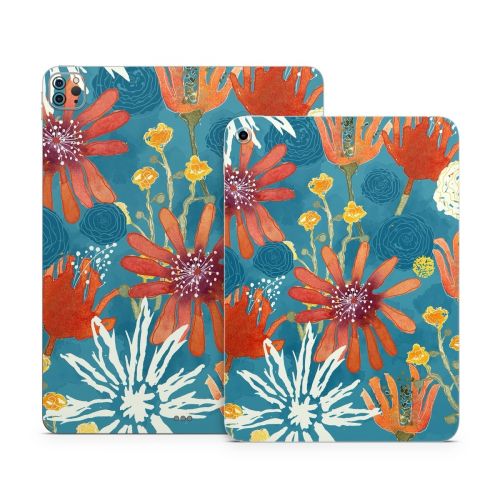 Sunbaked Blooms Apple iPad Series Skin