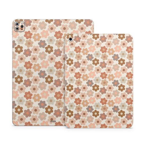 Terracotta Daisies Apple iPad Series Skin