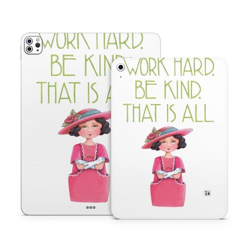 Work Hard Apple iPad Series Skin