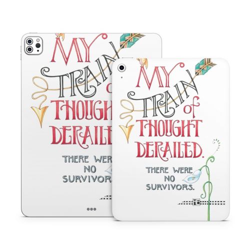 Train Derailed Apple iPad Series Skin