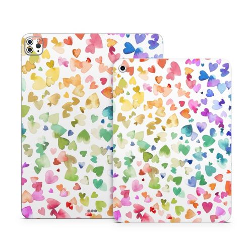 Valentines Love Hearts Apple iPad Series Skin