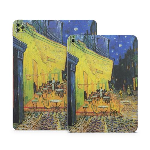Cafe Terrace At Night Apple iPad Series Skin