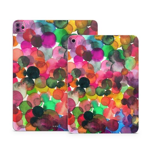 Watercolor Drops Apple iPad Series Skin