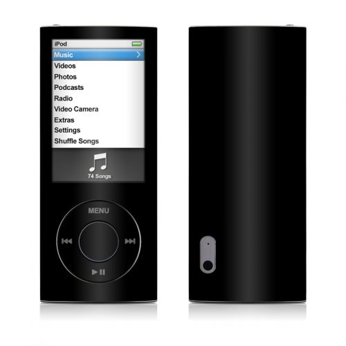 Solid State Black iPod nano 5th Gen Skin