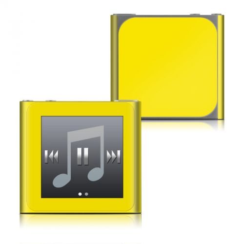 Solid State Yellow iPod nano 6th Gen Skin