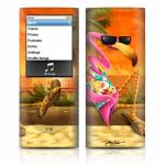 Sunset Flamingo iPod nano 4th Gen Skin