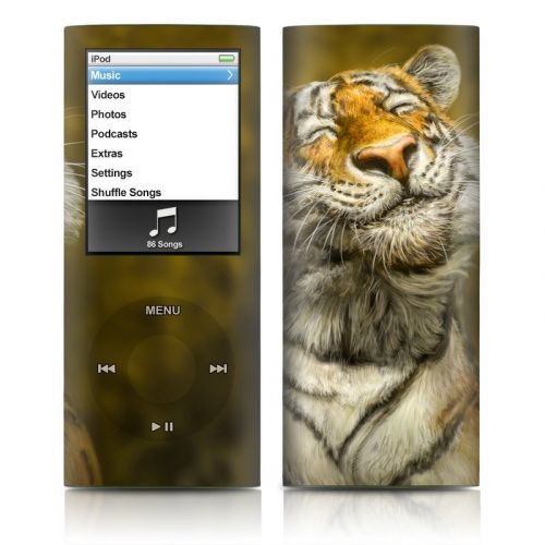 Smiling Tiger iPod nano 4th Gen Skin