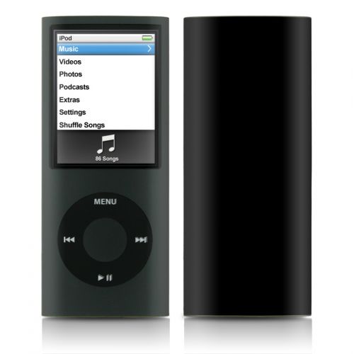 Solid State Black iPod nano 4th Gen Skin