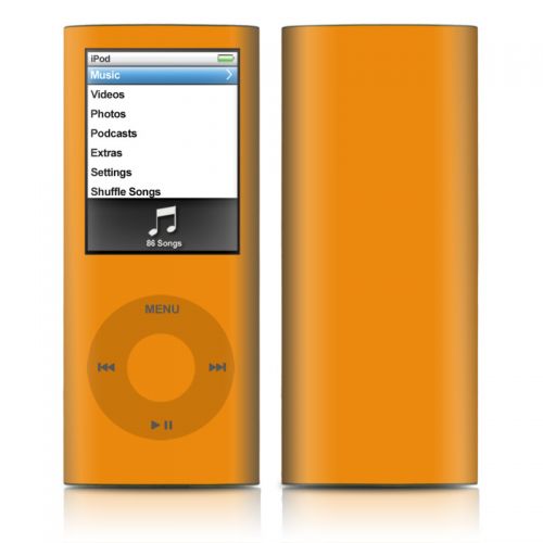 Solid State Orange iPod nano 4th Gen Skin