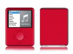 Solid State Red iPod nano 3rd Gen Skin