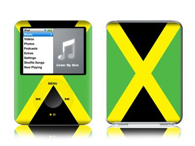 Jamaican Flag iPod nano 3rd Gen Skin