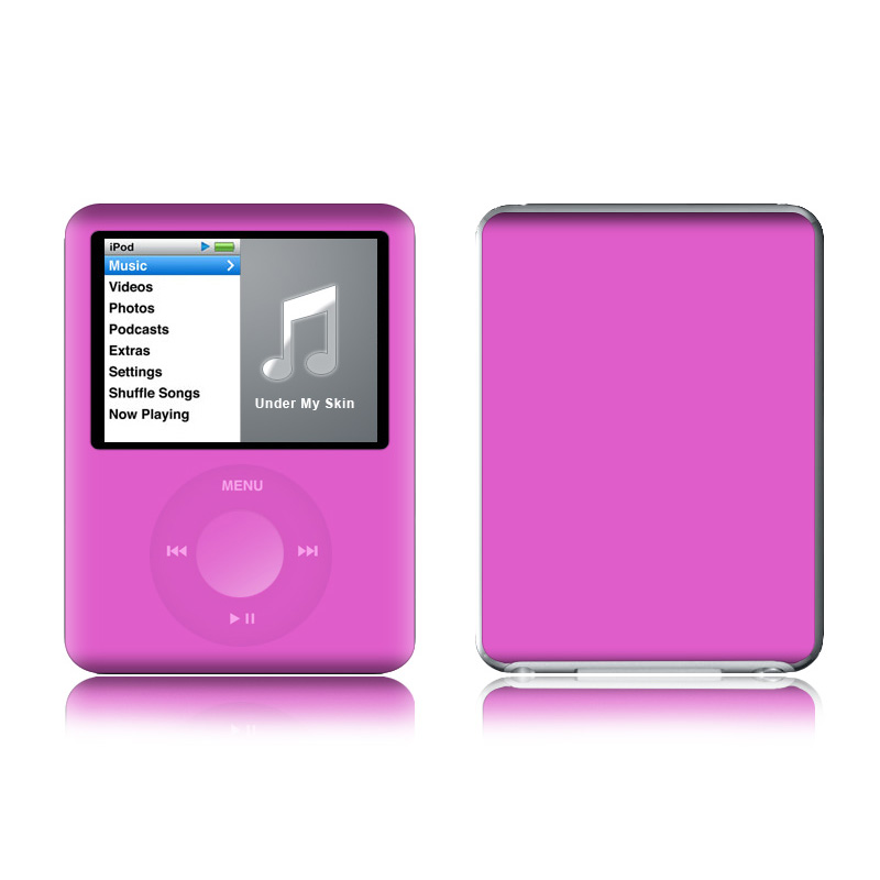 iPod nano 3rd Gen Skin design of Violet, Pink, Purple, Red, Lilac, Magenta,...