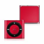 Solid State Red iPod shuffle 4th Gen Skin
