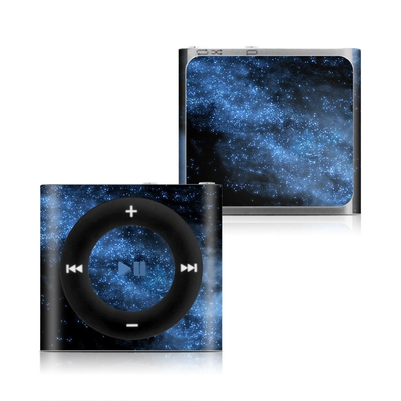 iPod shuffle 4th Gen Skin design of Sky, Atmosphere, Black, Blue, Outer space, Atmospheric phenomenon, Astronomical object, Darkness, Universe, Space, with black, blue colors