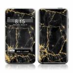 Black Gold Marble iPod touch Skin