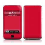 Solid State Red iPod touch Skin