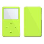 Solid State Lime iPod Video Skin