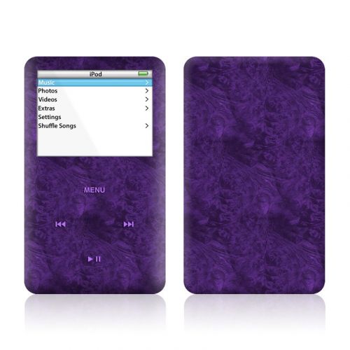 Purple Lacquer iPod Video Skin