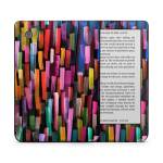 Colorful Brushstrokes Black Kobo Clara 2E Skin
