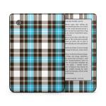Turquoise Plaid Kobo Clara 2E Skin