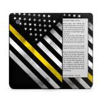 Thin Yellow Line Hero Kobo Clara 2E Skin