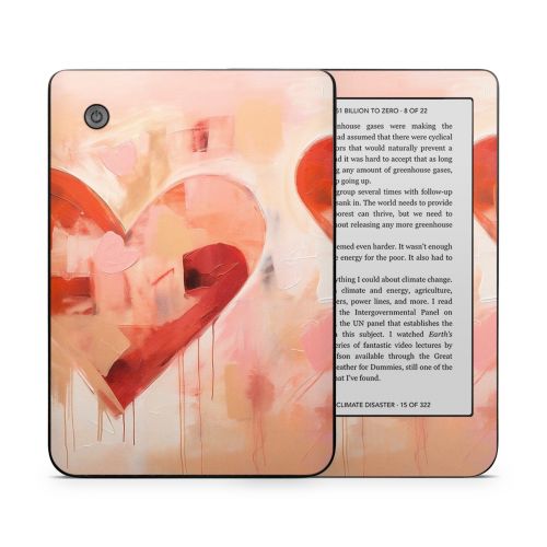 AbEx Hearts Kobo Clara 2E Skin